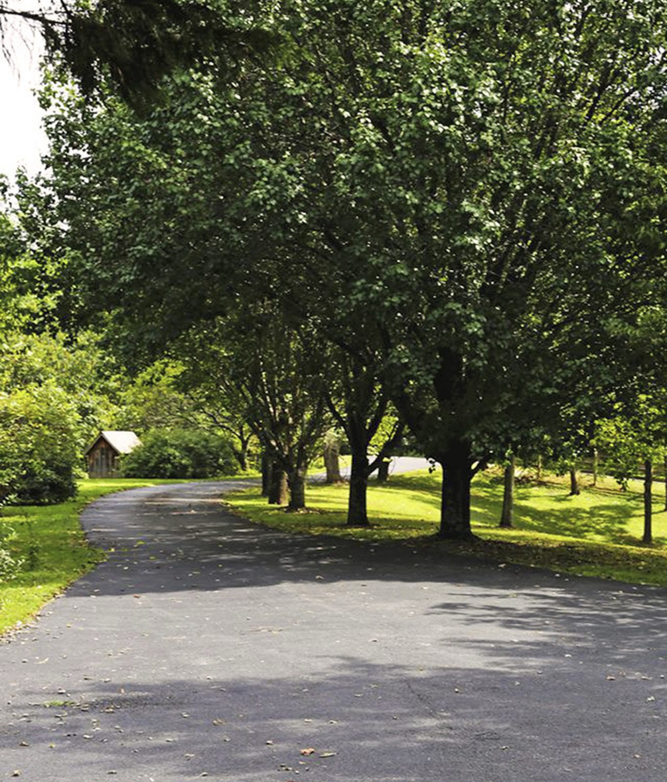 Long, Flat Driveway Access