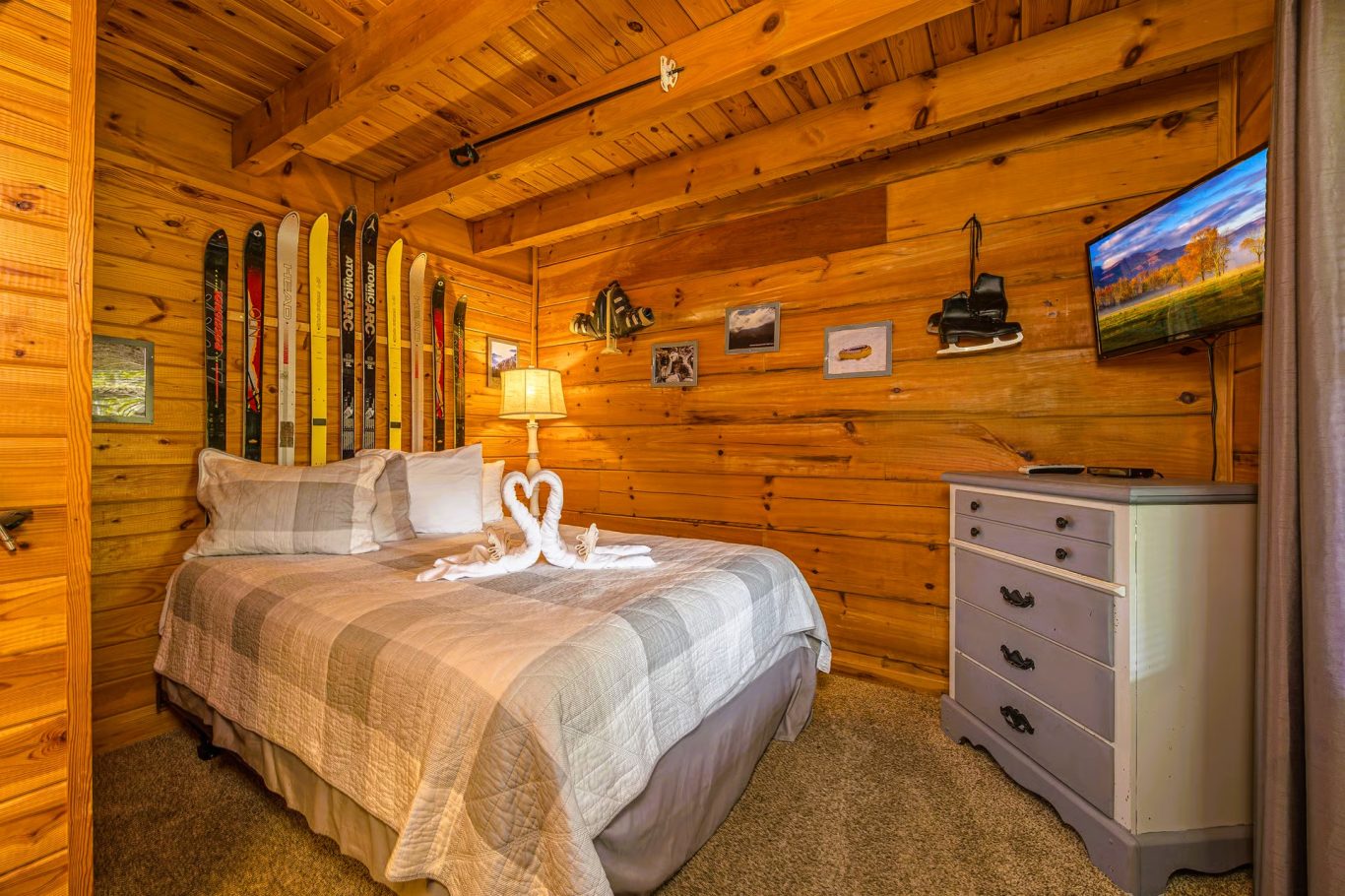 Rustic Ski Bedroom